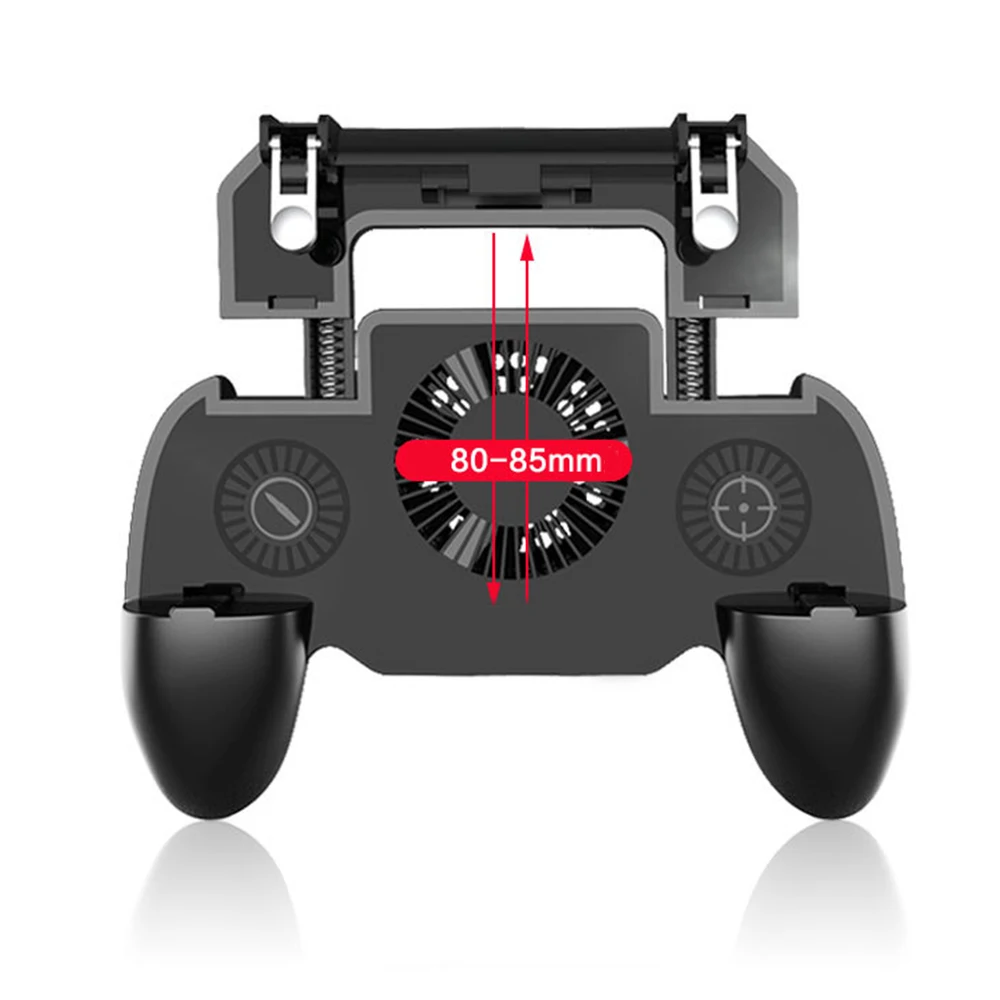  2000/4000 mAh Heat Dissipation Independent Cooling Fan Gamepad Joystick Metal Button For Mobile PUB