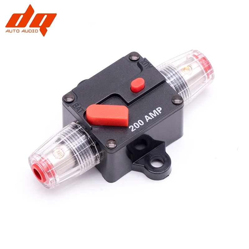 Fora de Potência de Áudio do Carro Caixa de Fusíveis Suporte de Fusíveis Auto de Alta 1 em 4 Maneiras Assento Seguro 100a-300a Garfo Parafuso Fusibles Qualidade 12 v 24 8 Maneiras FORA de Potência de Áudio Do