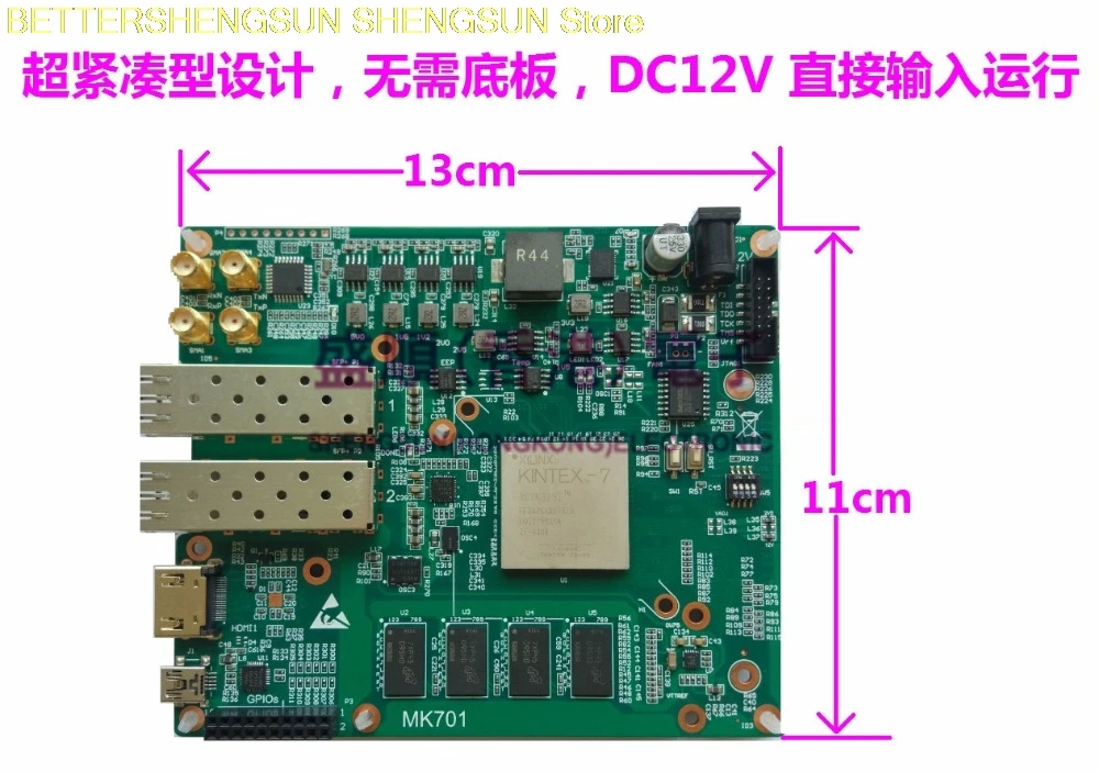 

Kintex-7 development board XC7K325T FPGA core board supercomputer machine learning algorithm verification