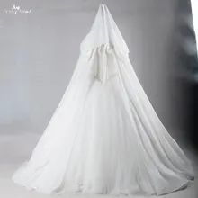 RSJ20 Свадебная накидка с шляпой халаты аксессуары жакет болеро шифон свадебное пальто