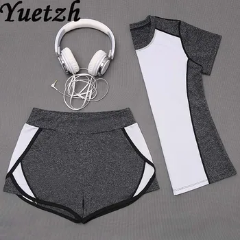 

New women Yoga set sportswear sport running fitness wear gym tracksuit climbing hiking travelling Russian sport suit for female