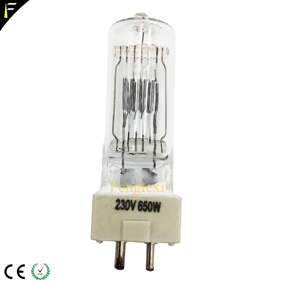 ハロゲン,タングステン,スタジオランプ,m40,500w/230v,gy9.5 t19,1000