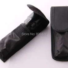 300 шт./лот факел из мягкого нейлона и шифона со вставками в полоску, кобура w/герметичного закрытия 16 см для фонарик C8 тканевое покрытие. Фонарик для использования