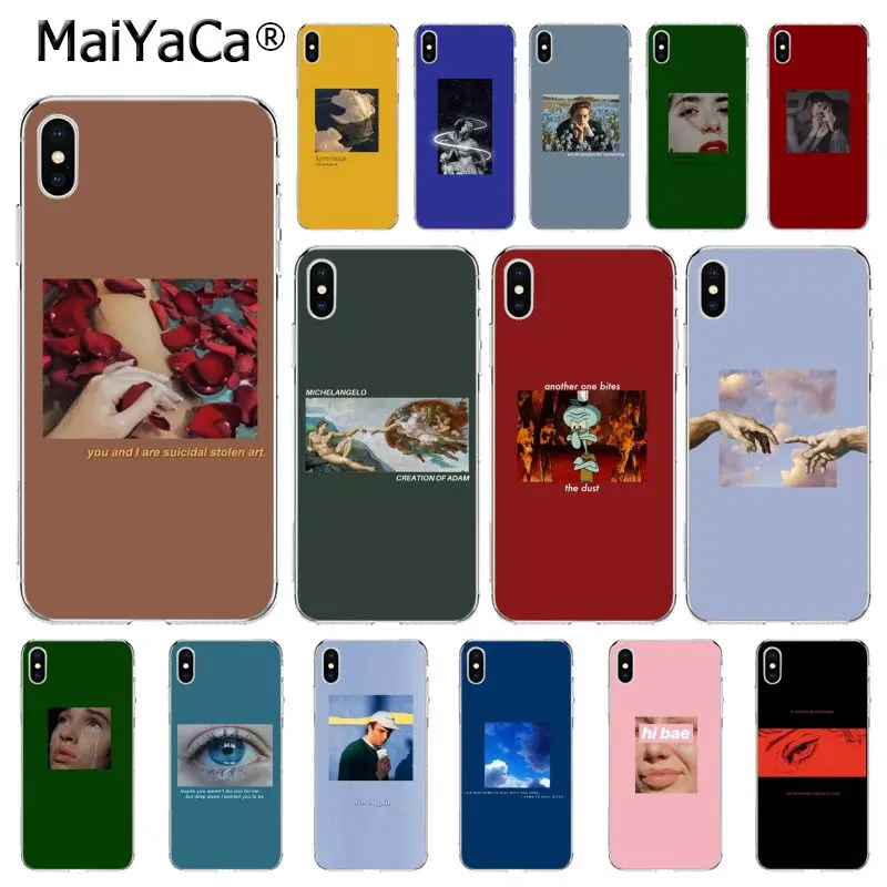 

MaiYaCa Great art aesthetic van Gogh Phone Case For iphone 11 Pro 11Pro Max 8 7 6 6S Plus X XS MAX 5 5S SE XR