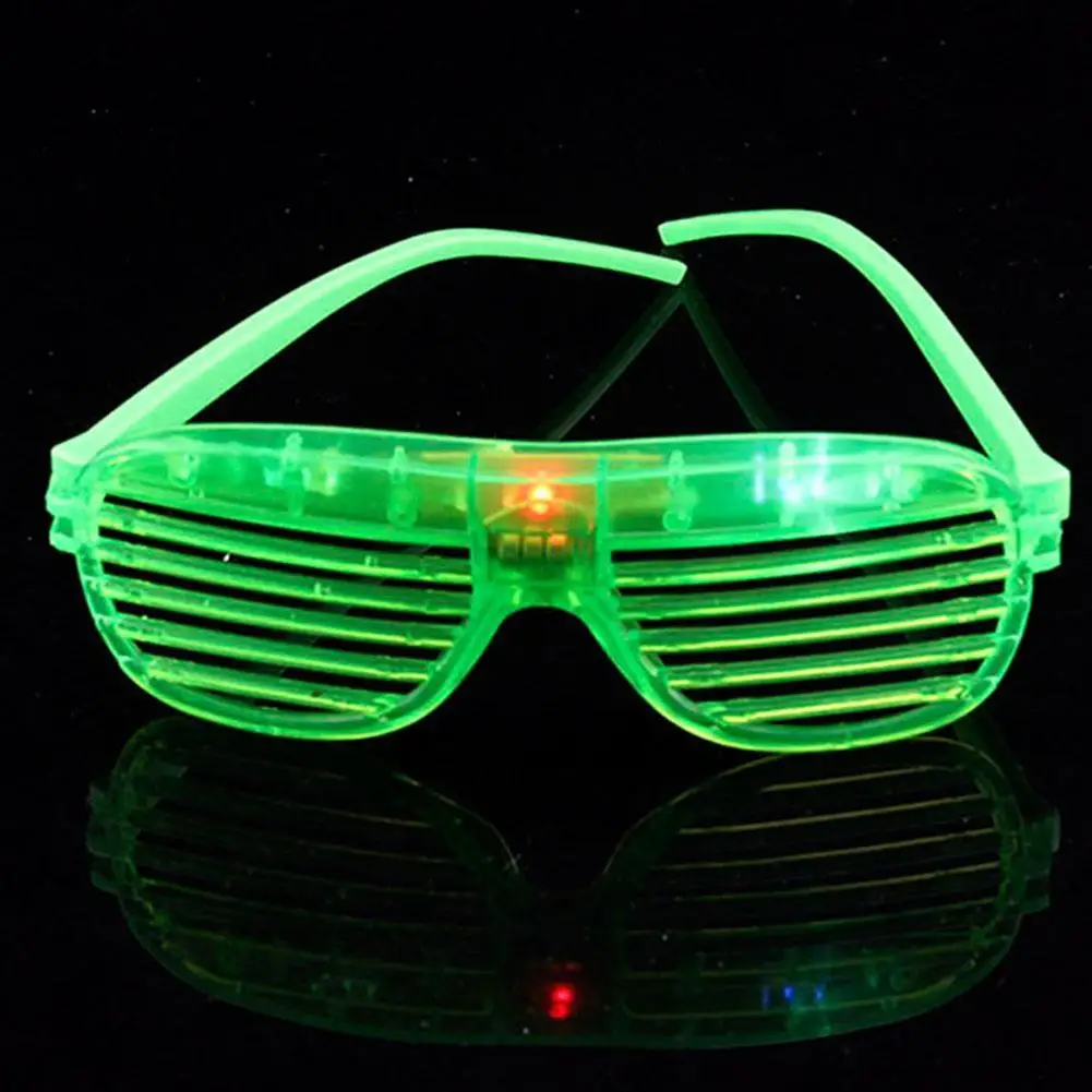 LED Flashing Luminous Glasses Glowing Eye Mask Blinking Glasses Kids Toys Glow Party Supplies Christmas New Year Random Color LED Flashing Luminous Glasses Glowing Eye Mask Blinking Glasses Kids Toys Glow Party Supplies Christmas New Year Random Color