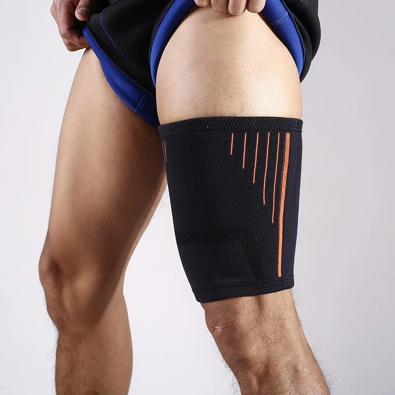 Elastic Leg Compression Bandage Thigh Support Brace Sports Safety Leg