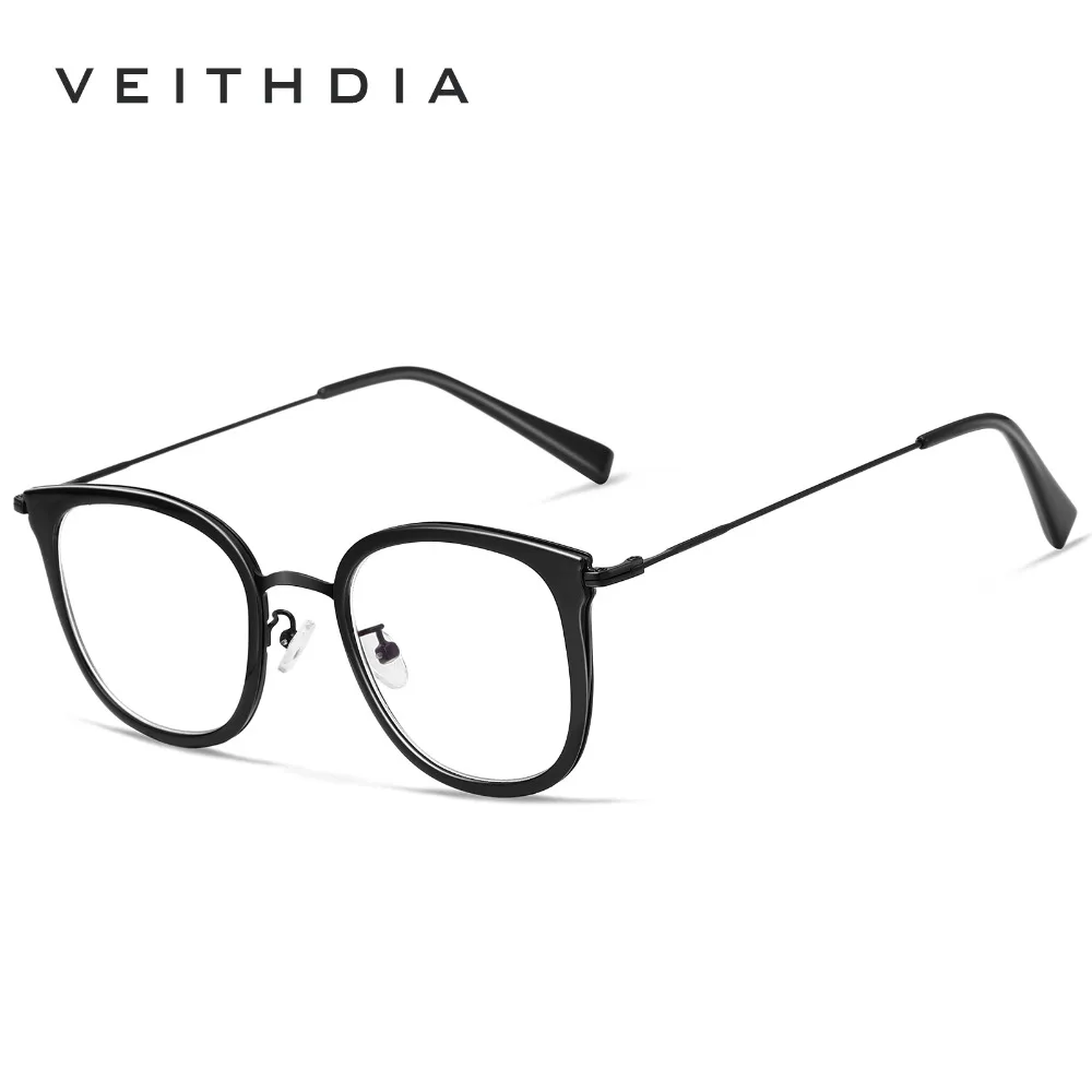 VEITHDIA, мужские прозрачные линзы, оптические очки, оправа, унисекс, очки для глаз, оправа для очков, оправа для женщин, oculos, аксессуары V1232