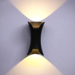 Современный светодиодный настенный светильник маленькая Талия настенный светильник наружное водонепроницаемое украшение освещение