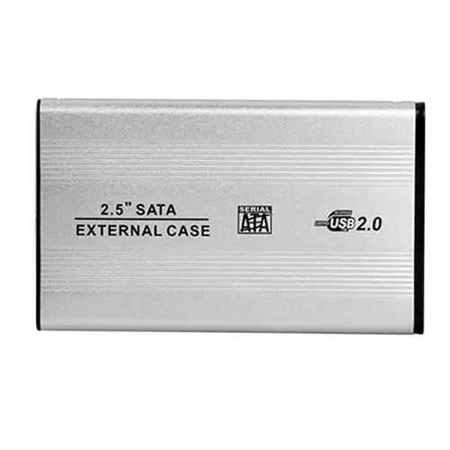 Новый Портативный USB 2,0 SATA случае 2,5 дюймов мобильный внешний жесткий диск HDD корпус