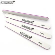 5pcs/set White Nail Art Styling Sanding Nail File 100/180/240 Buffer Salon Manicure UV Gel Polisher Torno Manicura y Pedicura