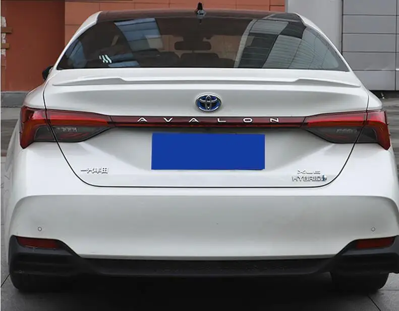 Для Avalon спойлер- Toyota Avalon YC надрезаемая подкладка, ABS пластик Материал заднего крыла автомобиля Цвет задний спойлер