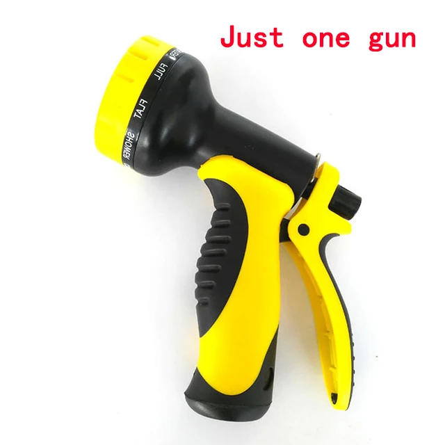 just 1 pcs gun Расширяемый садовый волшебный шланг гибкий шланг для воды набор высокого давления для шланг для машины трубы пластиковые шланги для полива с распылителем - Цвет: just 1 pcs gun