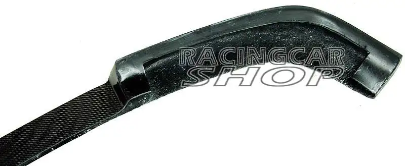 REAL CARBON FIBER V TYPE FRONT LIP SPOILER FOR MERCEDES BENZ W212 E-CLASS E200 E260 E300 E350 E550 E63 AMG BUMPER