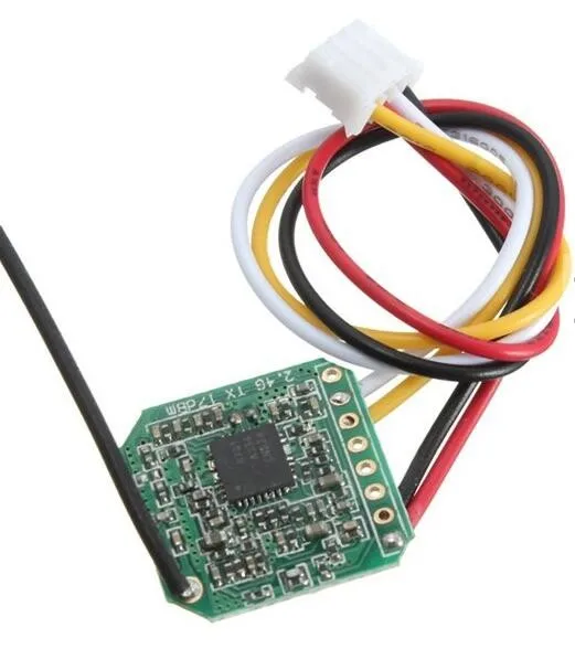 

2.4 GHz 4 CH Wireless FM Stereo Audio Video Transmitting Module A/V Transmitter