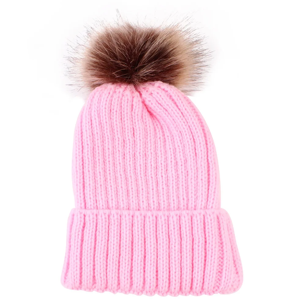 Humor Bear/ Детские шапки теплая зимняя вязаная шапочка милые вязаный крючком кепки