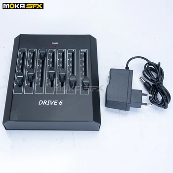

DMX Controller Profession Stage Lighting Equipment 6 Channel DMX Controller Simple Console Mini Drive 6 DMX Controller
