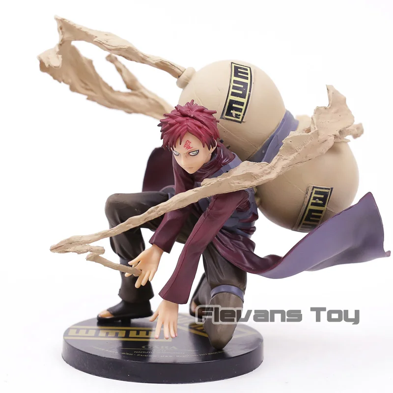 Anime Naruto Shippuden Sand Hidden Village Gaara 5Th Generation Kazekage GEM PVC Action Figure Collectible Model Toy