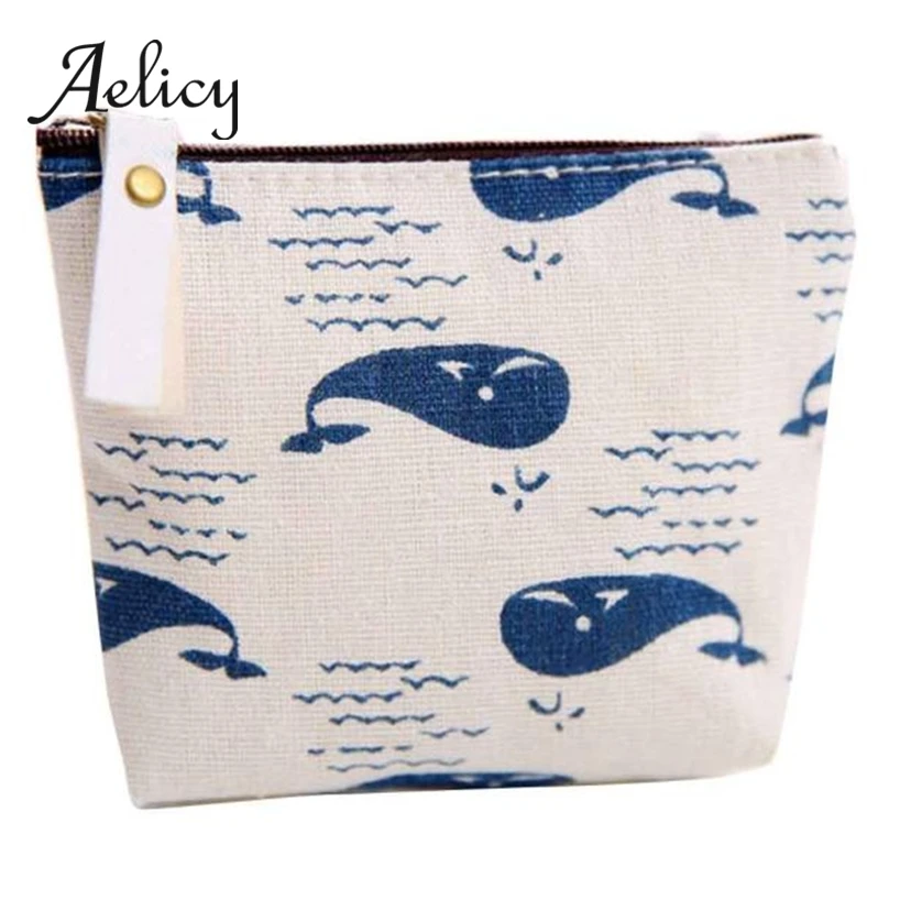

Aelicy Girls Cute Printed Makeup Bag Bag Clutch Coin Purse Wallet Bag For Women Travel Change Pouch Key Holder