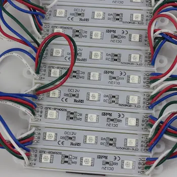 

200PCS 20pcs/string DC12V IP68 waterproof 7515 RGB 5050*3 Led pixel module