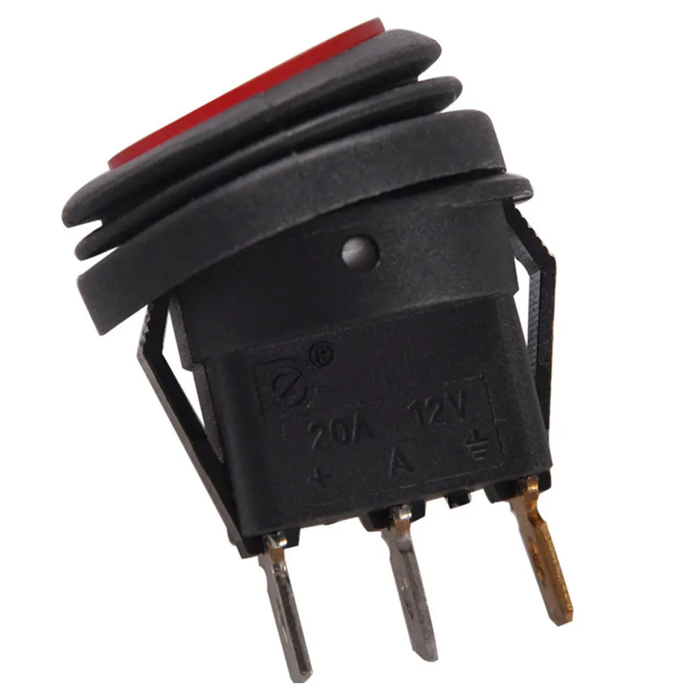 Universal 12v DC or AC Switch Marine 1x WEATHERPROOF Switch ON OFF Auto