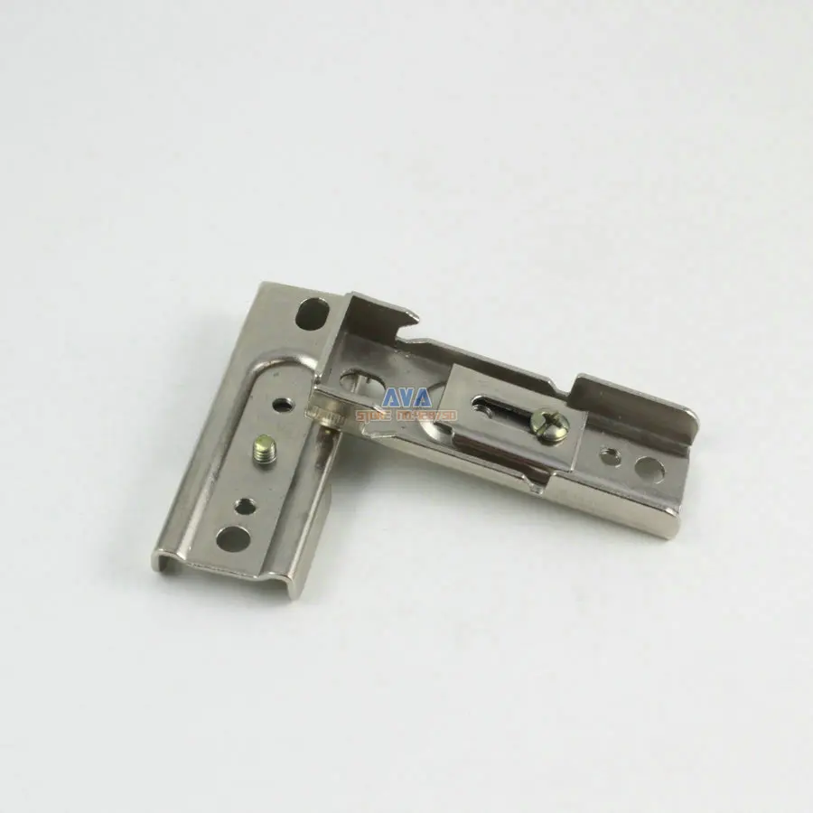 10 Pieces Curtain Track Bracket Curtain Track Brace 64x24mm