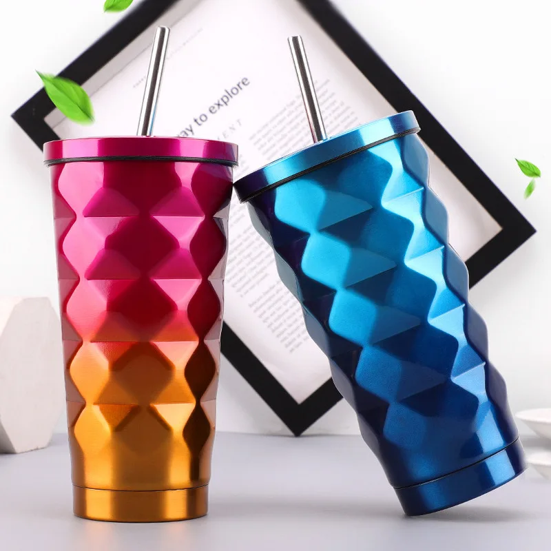 2019 Vacuum Flasks Thermos Funny Gradient Color Insulated Thermos Car Coffee Mug Travel Drink Bottle For Coffee with Straw 500ml
2019 Vacuum Flasks Thermos Funny Gradient Color Insulated Thermos Car Coffee Mug Travel Drink Bottle For Coffee with Straw 500ml