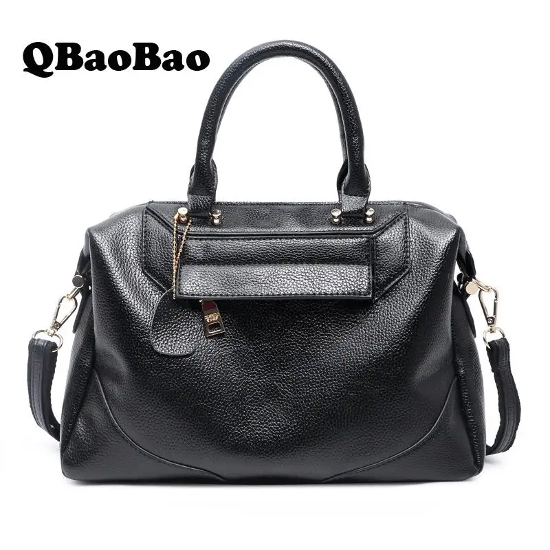 

Luxury Handbag Women Bag Designer Artitificial Leather Handbag Women Famous Brand Crossbody Shoulder Messenger Bag Black