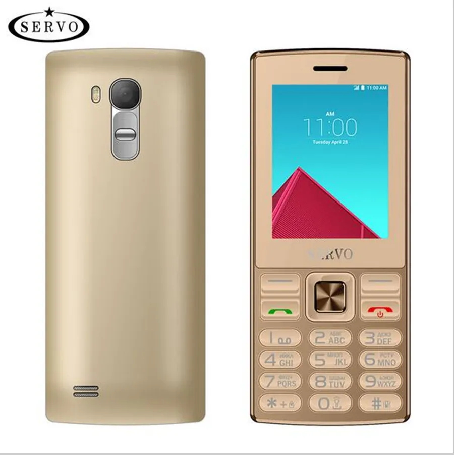 Оригинальный телефон SERVO V9300 Quad Band 2 4 &quotэкран Dual SIM карты мобильных телефонов с