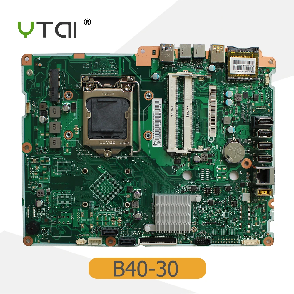 

CIH81S B40-30 motherboard For Lenovo B4030 B40-30 AIO Desktop motherboard FRU:90005430 LGA1155 DDR3 6050A2602301 A02