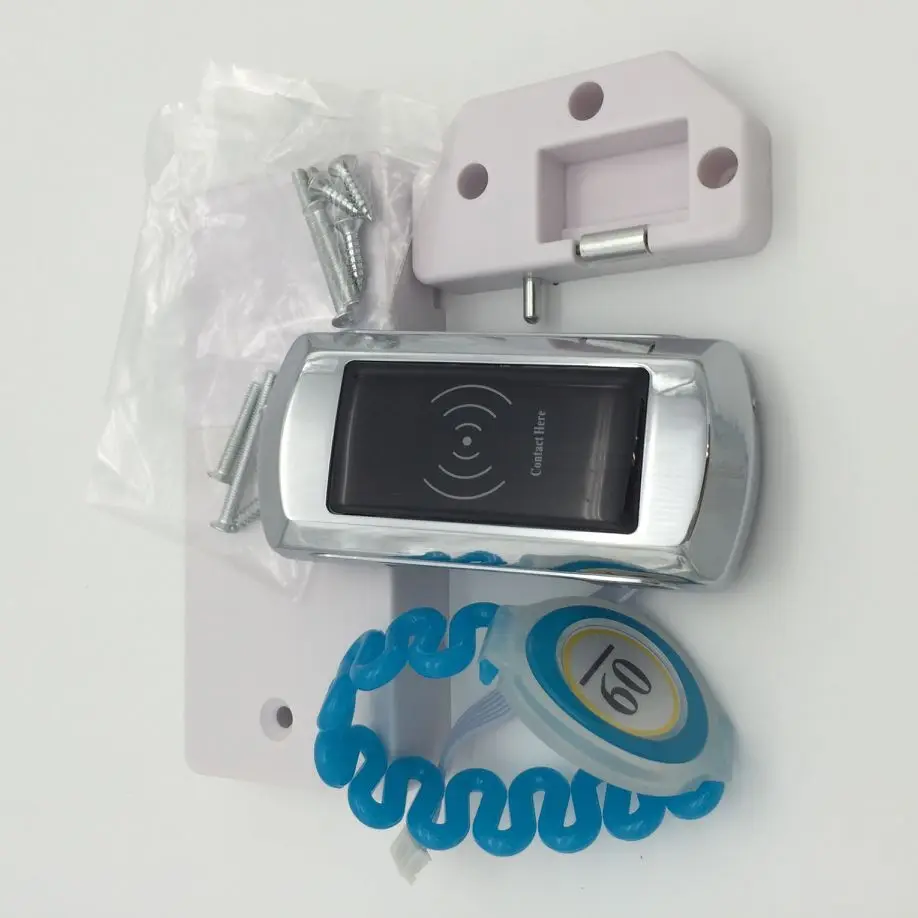Бесплатная доставка цифровой РЧ EM тег сауна RFID карты шкафчик замок для бассейна
