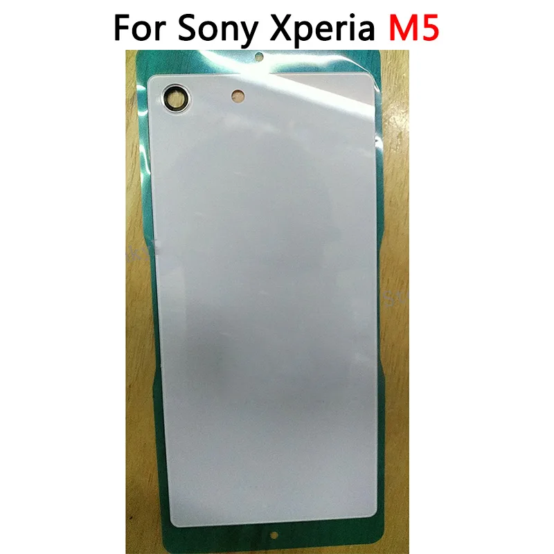 Новая настоящая Корпус для sony Xperia m5 E5603 E5633 E5603 E5606 E5653 задний корпус батареи задняя дверь чехол для sony m5