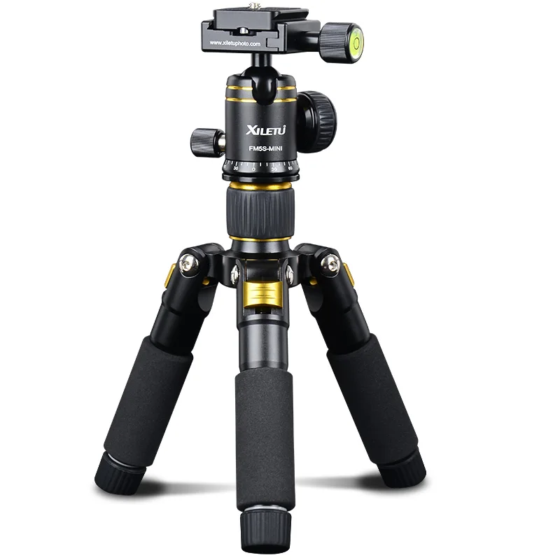 XILETU 20in Portable Camera Tabletop Tripod with Ballhead and Protect