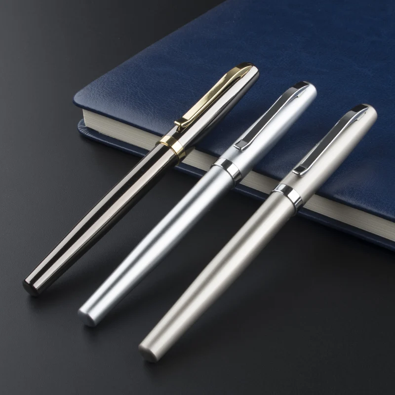 

1pc Elegant Purple Roller ball Pen MONTE MOUNT Business Office Gift 0.5 mm Black Ink Refill Smooth Writing Sign Pens