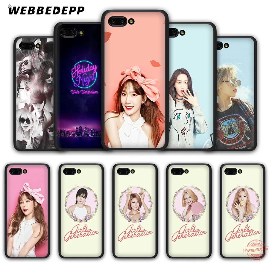WEBBEDEPP Snsd Girls' Generation Taeyeon Soft Case for Honor 20 10 9 9X 8 Lite 8C 8X 7X 7C 7A 3GB 6A Pro View | Мобильные
