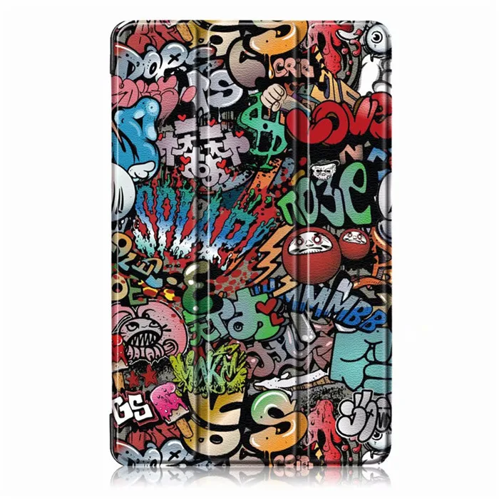 Ultra Slim Magnetic PU Leather Stand Cover for Samsung Galaxy Tab A 8.0 SM-T290 T295 T297 8.0" New Tablet Funda Capa Case - Цвет: tu ya