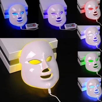 

7 Color Light Photon LED Facial Mask Electric Face Skin Care Rejuvenation Therapy Anti-aging Anti Acne Whitening Skin Tighten
