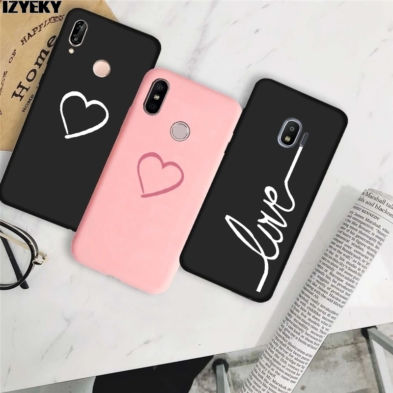 

IZYEKY Cute Love Heart Back Cover For Huawei Honor 10 Lite Case Soft Silicone Coque for Huawei Honor 10 Lite 6.21 ''