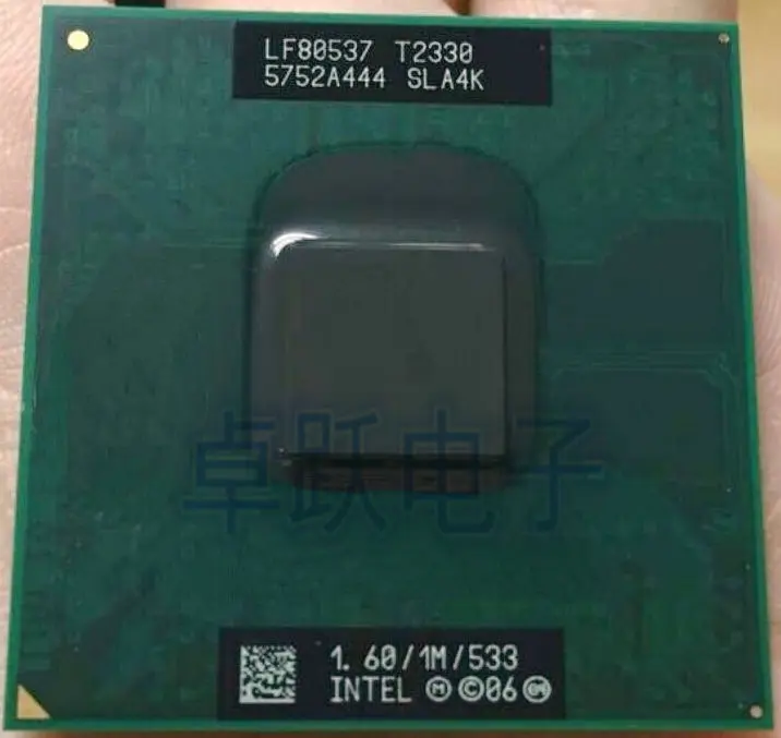 

Intel Laptop CPU T2330 SLA4K 1.60/1M/533 scrattered pieces Free shipping