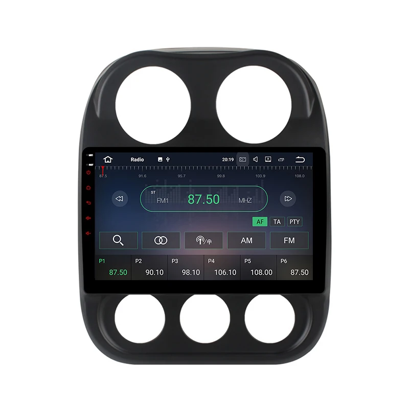 Excellent Aoluoya IPS 2GB RAM Quad Core Android 7.1 CAR DVD GPS Navigation Player For JEEP Compass 2010 2011 2012 2013 2014 2015 2016 DAB+ 5