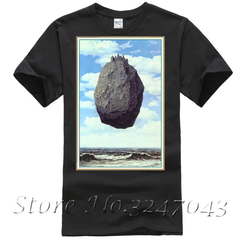

The Castle of the Pyrenees T Shirt by Rene Magritte Men's T-shirt