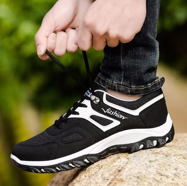 Male walking tennis Hiking shoes Men Outdoor Sports Sneakers Male