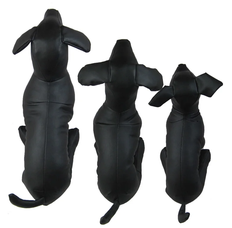 

PVC Leather Dog Models Pet Dog Mannequins Pet Clothing Stand Display Supplies S M L