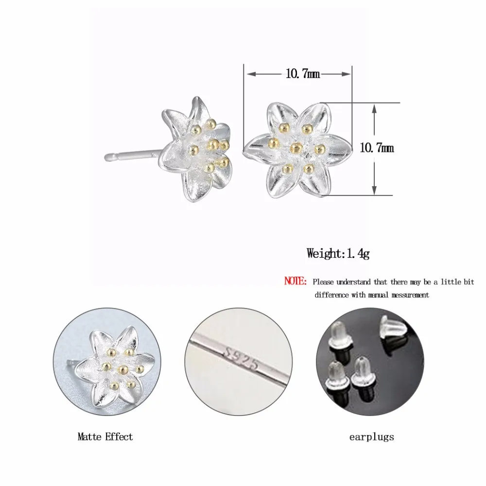 2018 flower earring