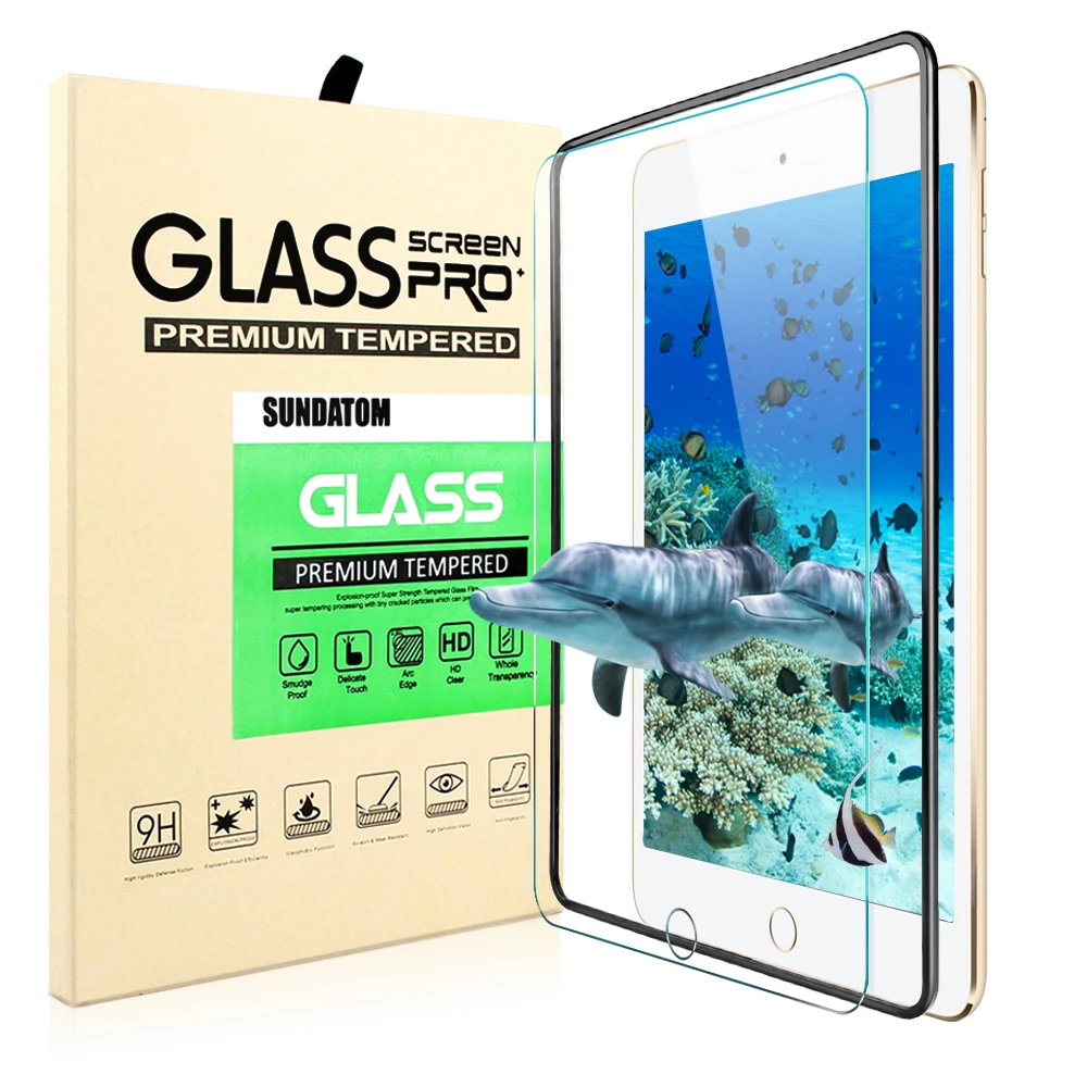 Tempered Glass Screen Protector For iPad Air 2 Air2 iPad5 2017 9.7