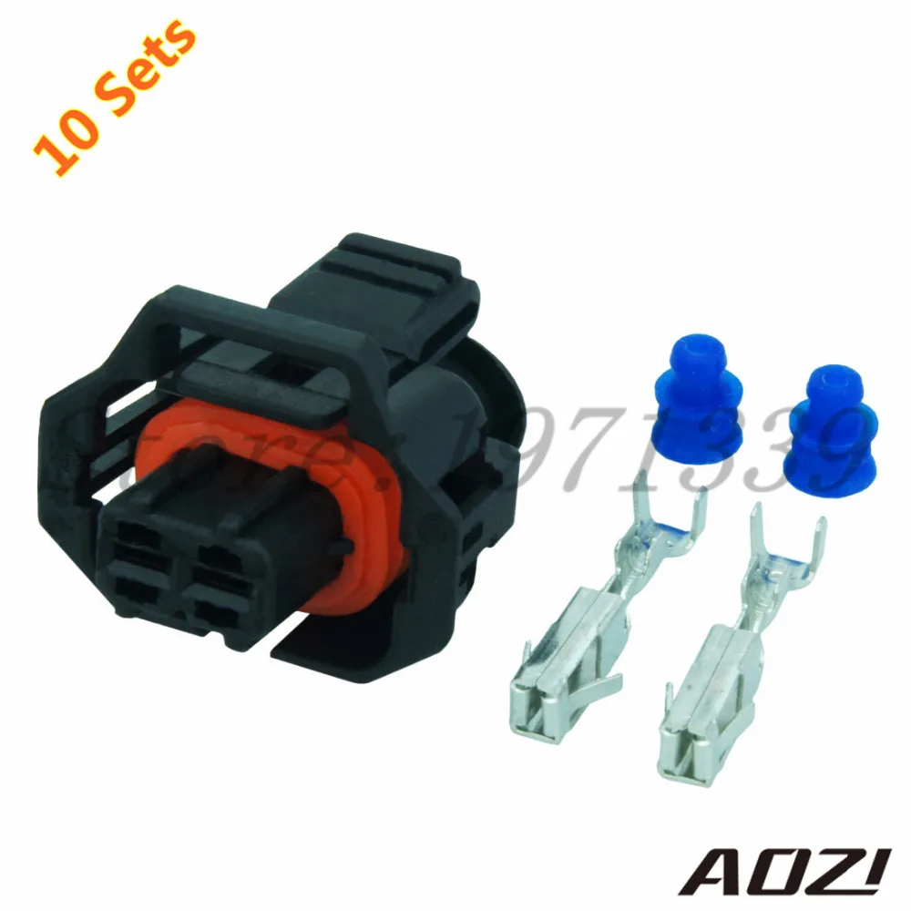 Ten Sets Automotive Wiring Harness Plastic Connector For Car Part 3.5mm Series 2 Pins Terminals 1 928 403 874 1928403874-in Connectors from Lights ...
