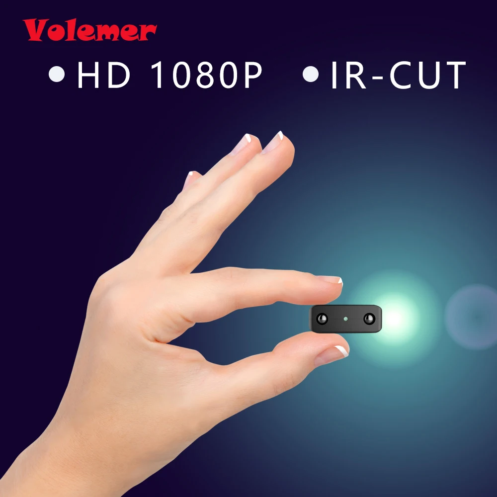 

IR-CUT Mini Pocket Camera Smallest 1080P Full HD Camcorder Micro Camera Infrared Night Vision Motion Detection DV Voice Recorder