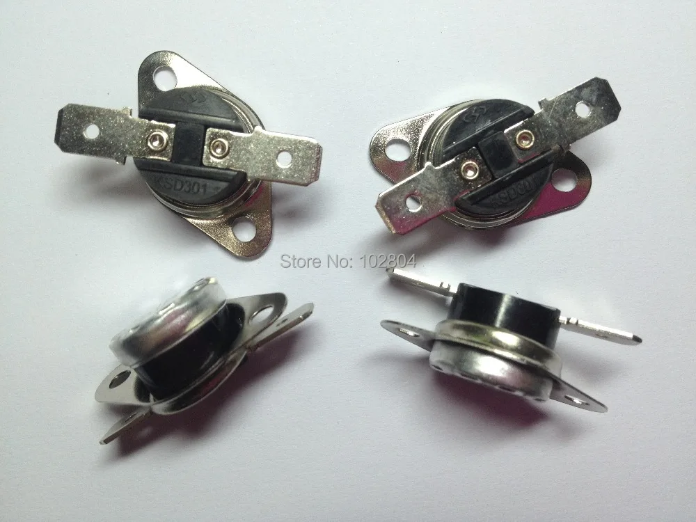 

Temperature Switch Thermostat 60C degree Normal Close 50 pcs N.C. KSD301