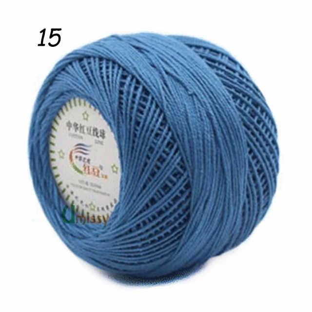 2 pièces 3 fil de dentelle 100 fil de coton pour crocheter le fil peigné fin utilisant le 2 pièces 3 fil de dentelle 100 fil de coton pour crocheter le fil peigné fin utilisant le