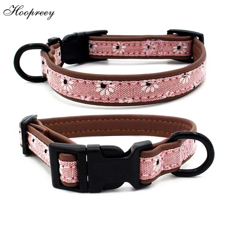 daisy puppy collar