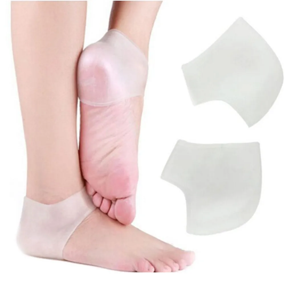 

Foot Care Tool Soft silica gel Outdoor Heel Heel Protective Sleeve Relieves Heel Pain And Heel Cracking P# Dropshipping